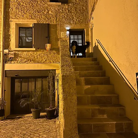 Le Vieux Superbe Dans Maison Medievale Avec Terrasse Et Vue Lagune De Thau *